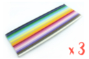 Bandes Quilling (x 1200) - 16 cm x 3 mm - 20 couleurs  - Papiers Quilling 06029 - 10doigts.fr