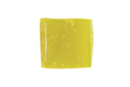 Mosaïques pâte de verre jaune 1 x 1 cm - Sachet de 200 gr ( environ 300 facettes) - Mosaïques en verre 03234 - 10doigts.fr
