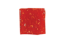 Mosaïques pâte de verre rouge 1 x 1 cm - Sachet de 200 gr ( environ 300 facettes) - Mosaïques en verre 03237 - 10doigts.fr