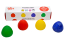 Crayons-oeufs dès 2 ans - 4 couleurs - Dessin 1er âge 44206 - 10doigts.fr