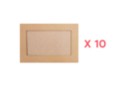 Cadres rectangulaires en carton - Set de 10 - Cadres en carton 44780 - 10doigts.fr