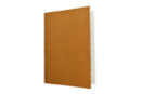 Carnet blanc, couverture kraft (14,5 x 21 cm) - Albums et carnets 29036 - 10doigts.fr