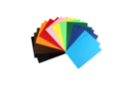 Papier moyen multicolore, 15 x 21 cm - 20 feuilles - Papiers colorés - 10doigts.fr