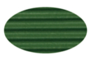 Carton ondulé 50 x 70 cm vert foncé - 1 rouleau - Carton ondulé 12239 - 10doigts.fr