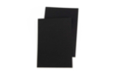 Papier épais 300 gr/m² - 50 x 70 cm Noir - 10 feuilles - Papiers colorés 14210 - 10doigts.fr