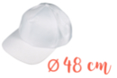 Casquette enfant (48 cm) - Coton, lin - Textiles - 10doigts.fr