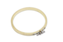 Cercle à broder en bois Ø 13 cm - Outils de mercerie - 10doigts.fr