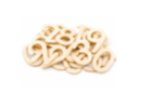 Chiffres en bois naturel - 30 pièces - Déco en bois brut - 10doigts.fr
