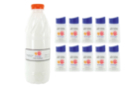 Colle Vinylique 10 flacons 80 ml + CADEAU Flacon 1 litre - Colles scolaires 02790 - 10doigts.fr