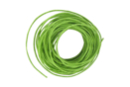 Cordon en coton ciré vert- 5 m - Ø 1 mm - Fils pour bracelets brésiliens - 10doigts.fr