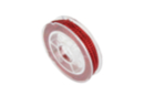 Cordon polyester métallisé - Rouge - Fils et cordons 11490 - 10doigts.fr