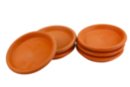Coupelles en terre cuite Ø 10 cm - 6 pièces  - Supports en céramique à décorer - 10doigts.fr