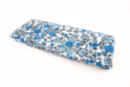 Coupon de tissu en coton imprimé ( 43 x 53 cm ) - fleur bleu - Coupons de tissus 30127 - 10doigts.fr