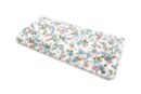Coupon de tissu en coton imprimé (43 x 53 cm) - Fleuris bleu - Coupons de tissus 13894 - 10doigts.fr