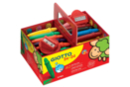 Crayons cire incassables Giotto + 2 tailles crayons OFFERTS - 40 crayons - Crayons cire 57052 - 10doigts.fr