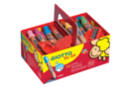 Crayons de couleur Giotto Bébé - 36 crayons + 3 tailles crayons offerts - Crayons de couleurs 57050 - 10doigts.fr