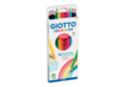 Crayons Giotto Colors 3.0 - Pochette 12 crayons - Crayons de couleurs 12716 - 10doigts.fr