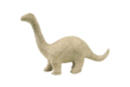 Dinosaure en papier mâché 16 x 4 x 10 cm - Animaux en carton 51082 - 10doigts.fr