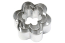 Emporte-pièces fleur - 3 tailles  (largeur : 6 cm - 5 cm - 4 cm) - Emporte-pièces créatifs pour enfants 01564 - 10doigts.fr