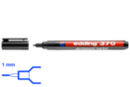 Marqueur permanent noir - Pointe fine 1 mm - Marqueurs permanents - 10doigts.fr
