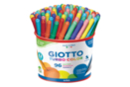 Feutres Giotto Turbo Color - 1 pot de 96 feutres - Feutres pointes moyennes 02854 - 10doigts.fr