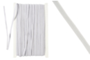 Fil élastique plat 6 mm BLANC - 50 mètres - Fil Élastique - 10doigts.fr