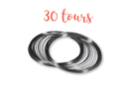 Fil mémoire 30 tours Ø 6 cm - Bracelets 01291 - 10doigts.fr