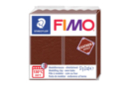 Fimo Cuir - Marron 57gr - Pâtes Fimo Effect - 10doigts.fr