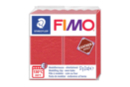 Fimo Cuir - Rouge  57gr - Fimo Effect 44304 - 10doigts.fr