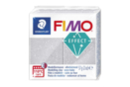 Fimo Effect 57gr - Argent pailleté - N° 812 - Pâtes Fimo à l'unité 02253 - 10doigts.fr