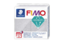 Fimo Effect 57gr - Argent pailleté - N° 812 - Pâtes Fimo à l'unité 02253 - 10doigts.fr