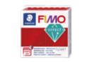 Fimo Effect 57gr - Rouge pailleté - N° 202 - Pâtes Fimo à l'unité 05828 - 10doigts.fr