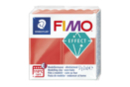 Fimo Effect 57gr - rouge translucide - N° 204 - Pâtes Fimo Effect 02241 - 10doigts.fr