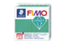Fimo Effect 57gr - vert translucide - N° 504 - Pâtes Fimo Effect 02250 - 10doigts.fr