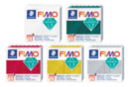 FIMO - Set de 5 couleurs Pailletté - Pâtes Fimo Effect 51079 - 10doigts.fr