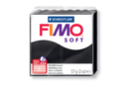 Fimo Soft 57gr - Noir - N° 9 - Pâtes Fimo à l'unité 05819 - 10doigts.fr