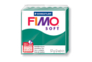 Fimo Soft 57gr - Vert Emeraude - N° 56 - Pâtes Fimo à l'unité 05810 - 10doigts.fr