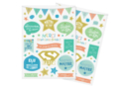 Gommettes "Super prof" - 78 pcs - Stickers Fantaisies - 10doigts.fr