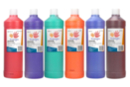 Gouache 1 Litre, couleurs secondaires - 6 flacons - Peinture gouache 10doigts - 10doigts.fr