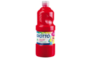 Gouache GIOTTO 1 litre Rouge écarlate (vrai rouge) - Peinture gouache liquide 12673 - 10doigts.fr