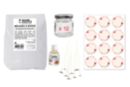 Kit de 12 bougies parfumées à la fraise - Livres et Kits Bougies 55095 - 10doigts.fr