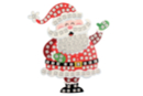 Suspension Père Noël avec mosaïques - Kits clés en main 27903 - 10doigts.fr