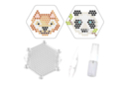 Kit Perles d'eau fusibles  renard & panda - Kits clés en main 36205 - 10doigts.fr