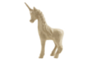 Licorne en papier maché 17 x 5.5 x 22 cm - Animaux en carton 51094 - 10doigts.fr