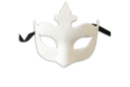 Masque vénitien forme "couronne" - Masques de Carnaval 13802 - 10doigts.fr