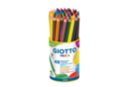 Maxi crayons de couleur GIOTTO Méga -  48 crayons - Crayons de couleur 55220 - 10doigts.fr
