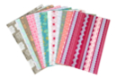 Maxi pack papiers à vernis-coller - 20 feuilles - Papiers Vernis-collage - 10doigts.fr