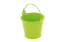 Mini seau en métal vert - Supports en Métal - 10doigts.fr