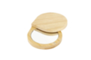 Miroir de sac en bambou - Miroirs 56862 - 10doigts.fr
