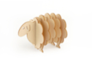Mouton 5 dessous-de-verre - Objets bois pour la cuisine 56346 - 10doigts.fr